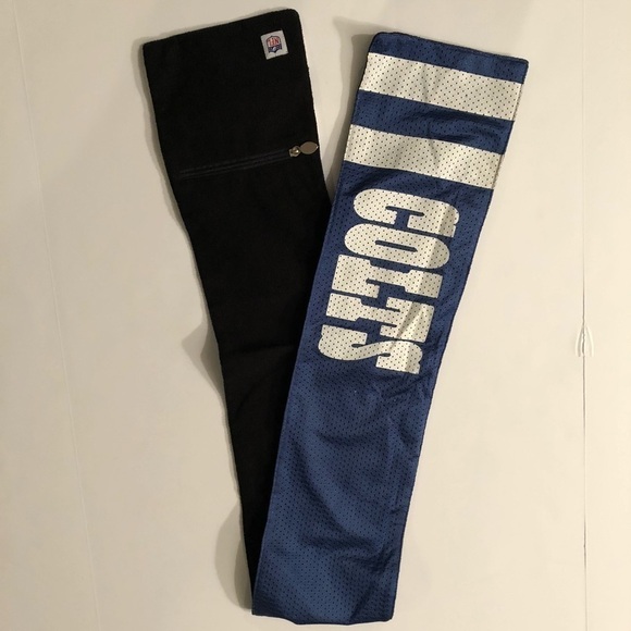 Colts Scarf With Zipper Pocket - Picture 1 of 3